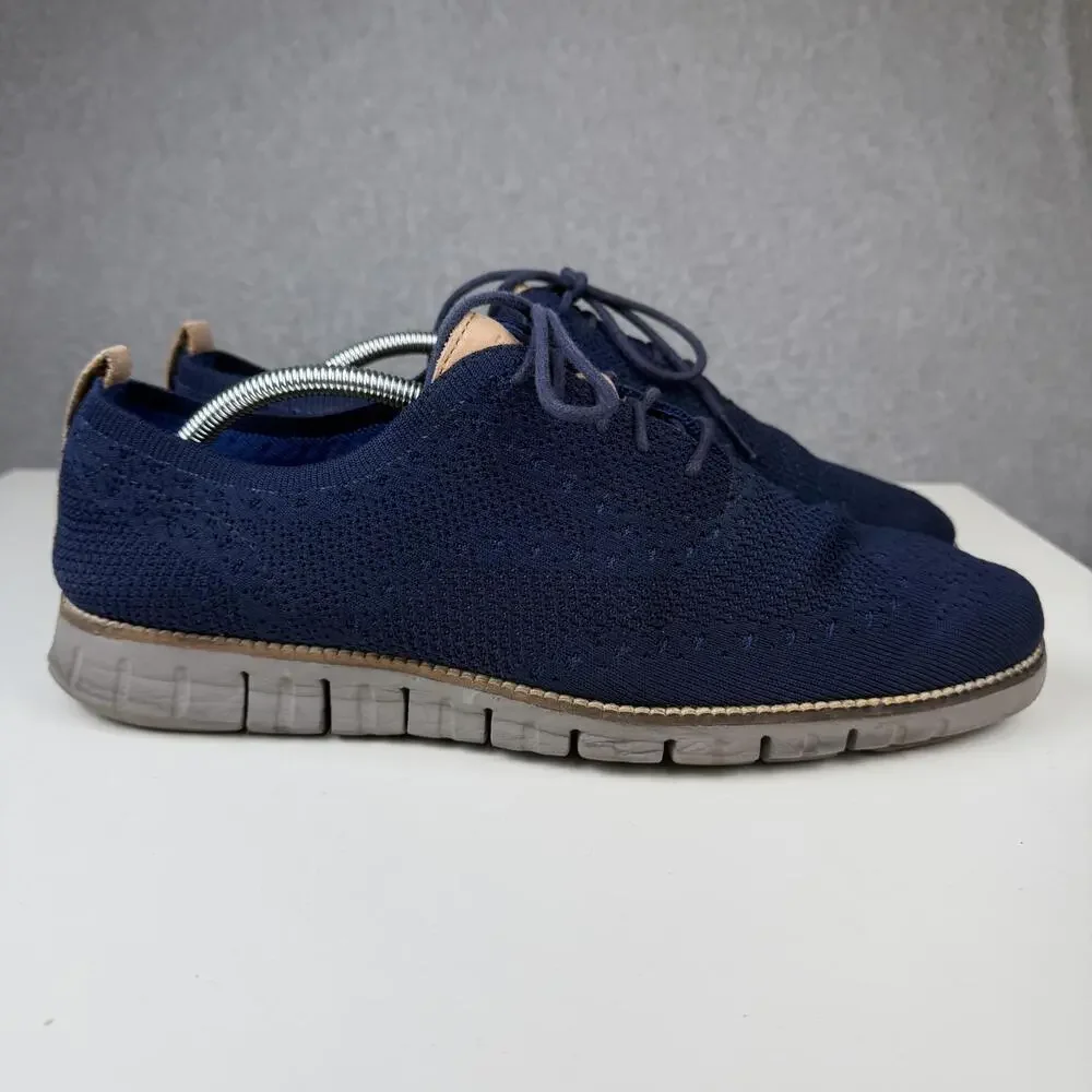 Cole Haan Shoes Mens 11 Blue Stitchlite Comfort Casual Dress Zerogrand